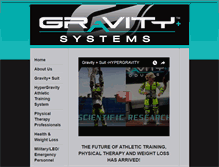 Tablet Screenshot of gravityplustraining.com